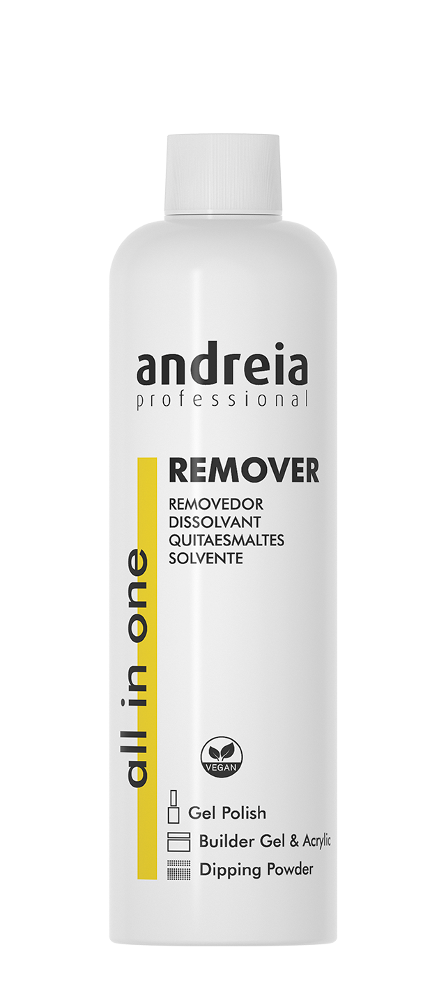 ALL IN ONE REMOVEDOR GEL ANDREIA 250ML - Essencial Cosmética