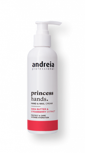 CREME DE MÃOS E UNHAS PRINCESS 200ML ANDREIA - Essencial Cosmética