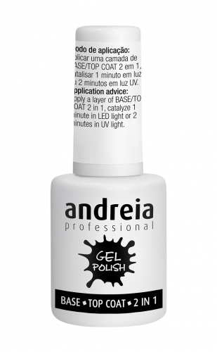 POLISH BASE TOP COAT 2 EM 1 ANDREIA